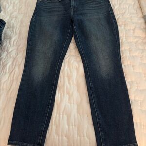 Lucky Brand Dark Blue Ankle Jeans